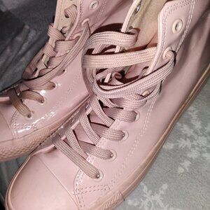 Pastel Pink Patent Leather Shoes